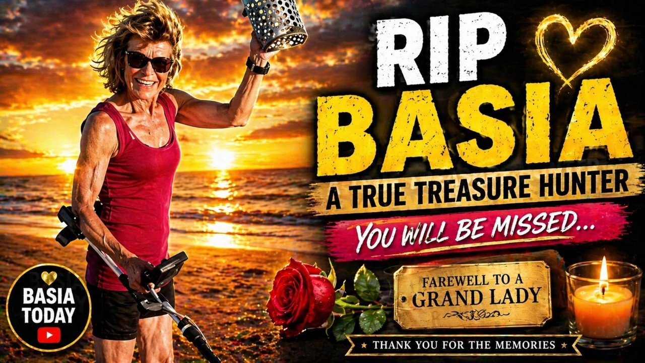RIP Basia Today / Barbara Barkley | Beach Metal Detecting