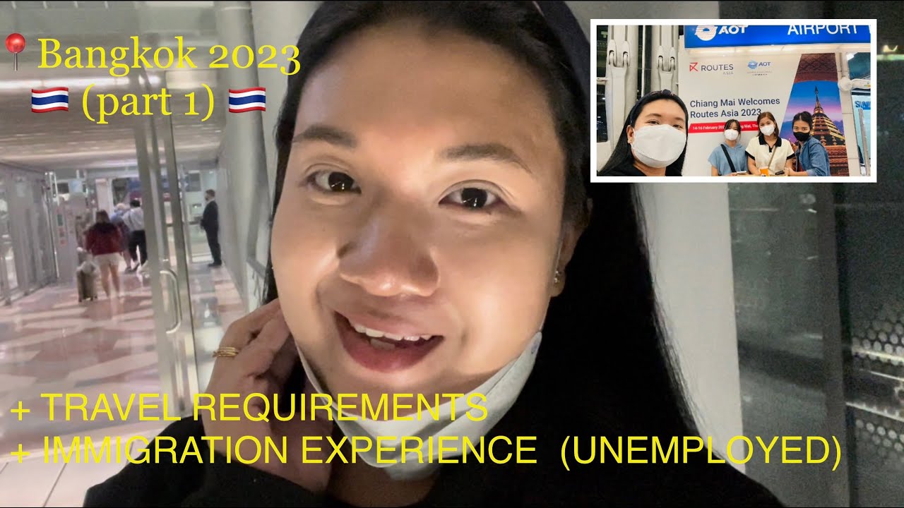 LET’S GO TO BANGKOK 2023! 🇹🇭 || Travel Requirements || IO Story as Unemployed || @erikamirechannel