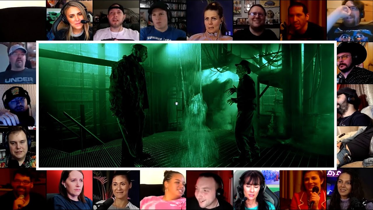 Freddy beating the shit out of Jason | Freddy vs Jason | Reaction Mashup
