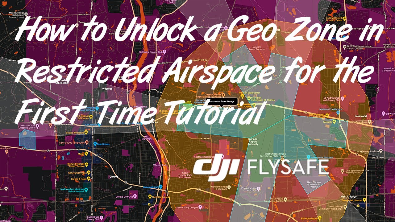 DJI Flysafe Unlocking Tutorial for Beginners