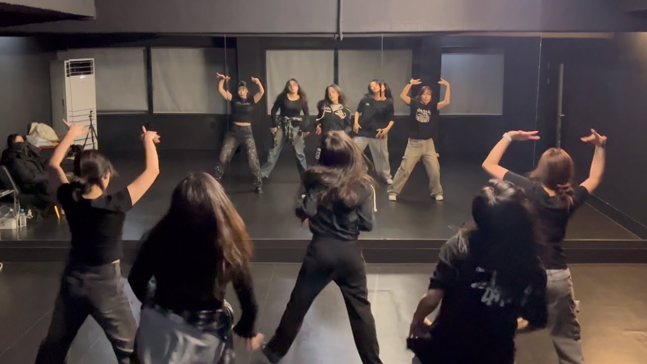 [PRACTICE] KARINA - UP | 카리나 업 안무 | 5인 버전 | 업 안무 거울모드 | aespa | karina up dance cover mirrored