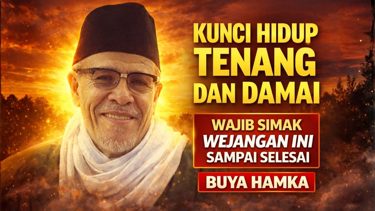 UNTUK JIWA YANG LELAH‼️Wejangan Terakhir Buya Hamka: Rahasia Ketenangan Jiwa Menghadapi Badai Ujian