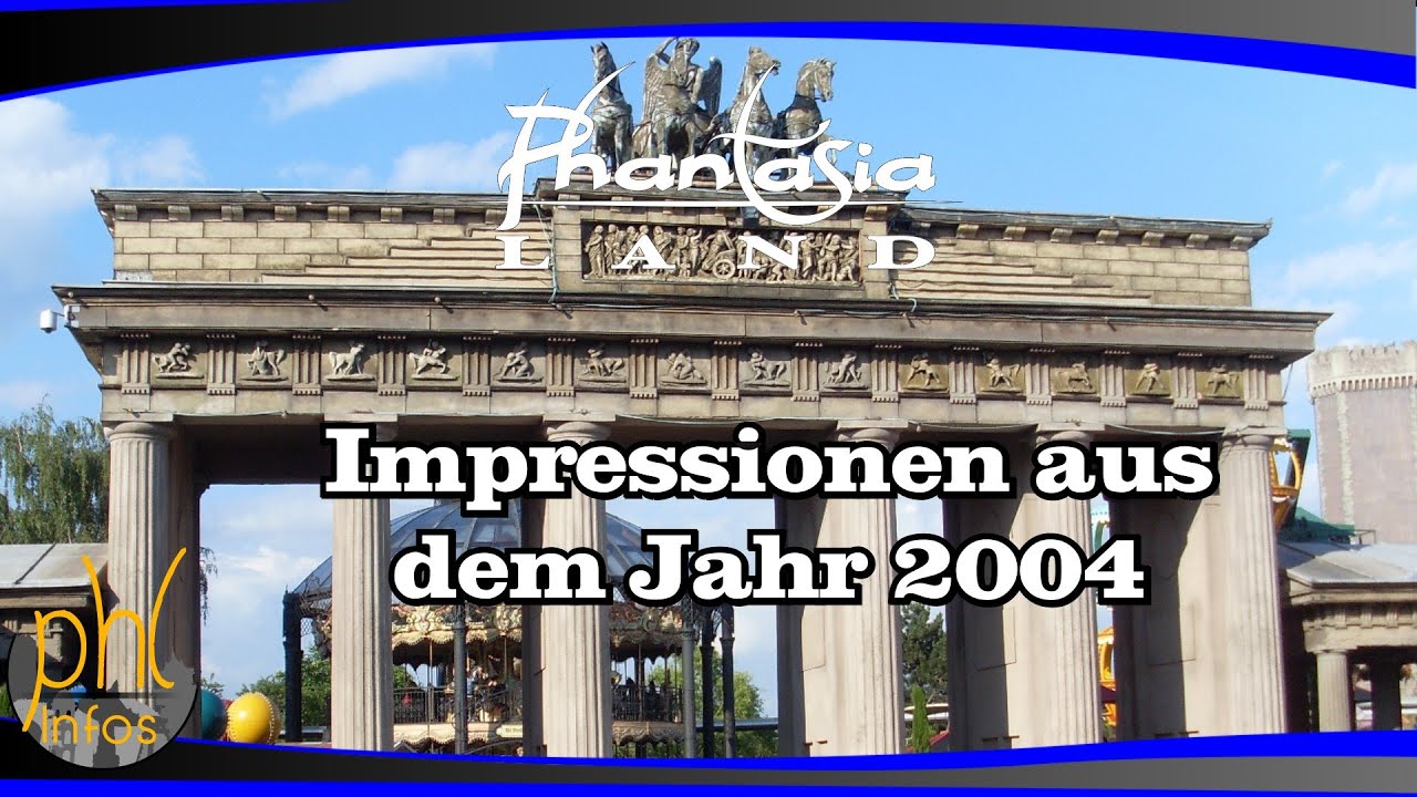 Phantasialand - Impressionen aus dem Jahr 2004