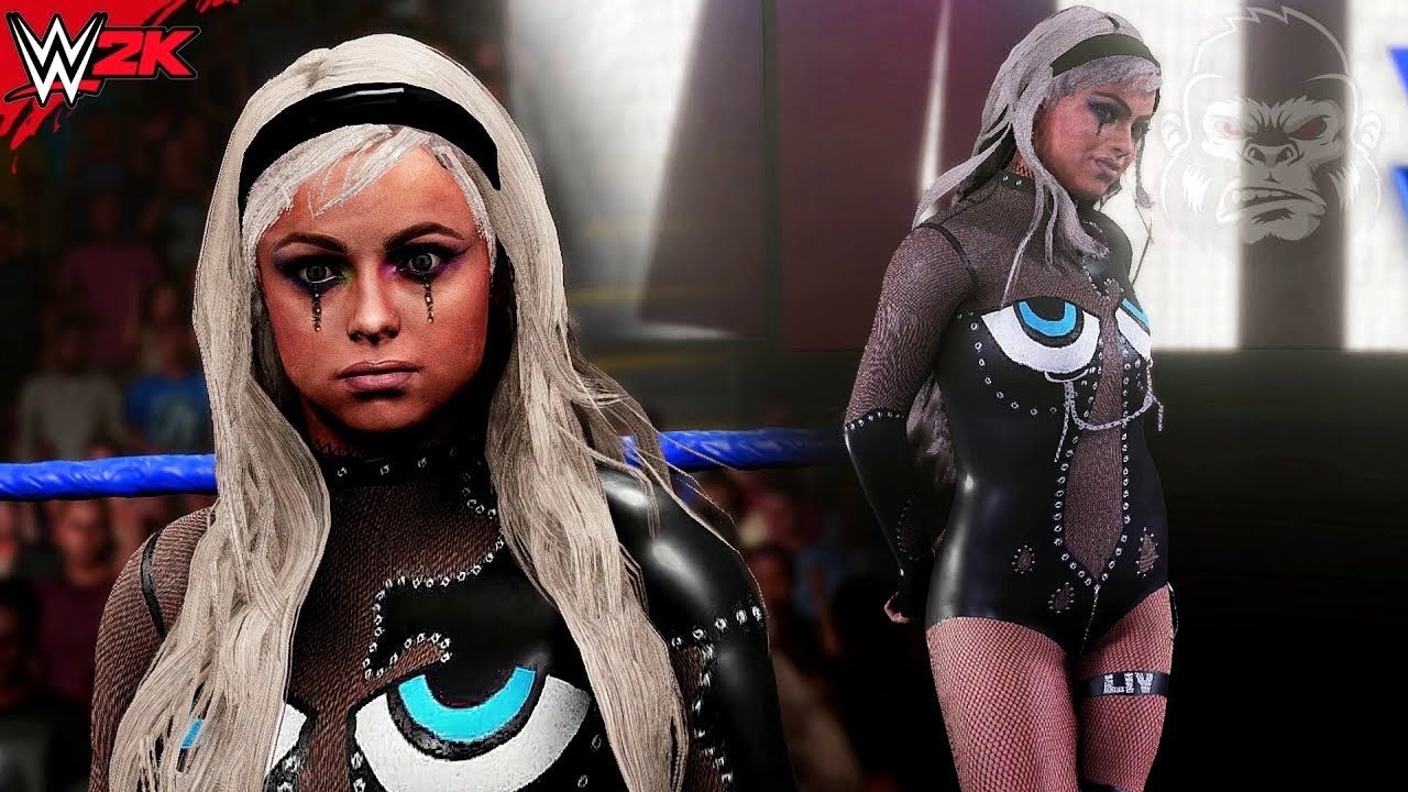 Liv Morgan w/ Updated Character Model | WWE 2K19 PC / PS4 Mods