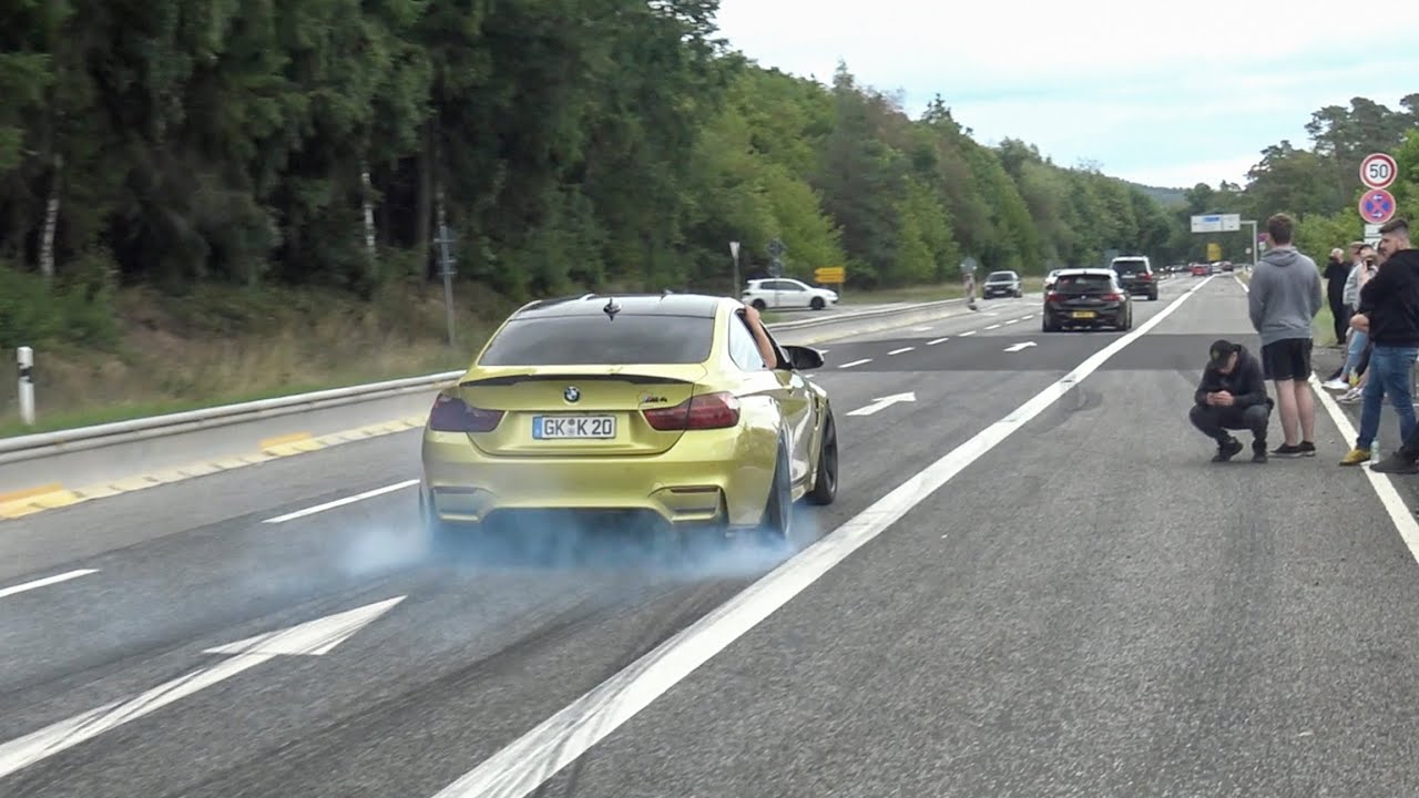 Best Of Cars Leaving Nürburgring Tankstelle 2020 - Burnouts, Accelerations! BMW M, JDM, Supercars..!