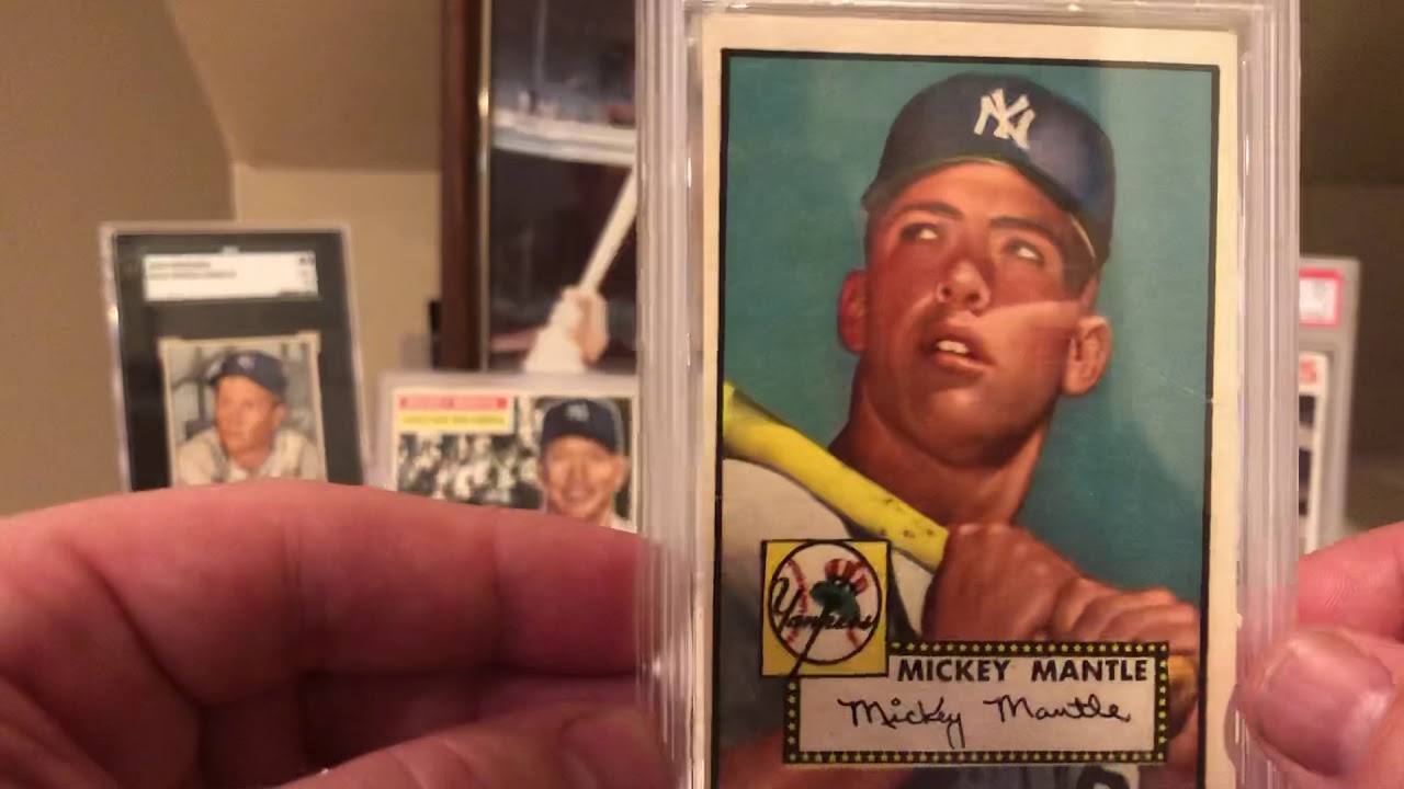 1952 Topps Mickey Mantle