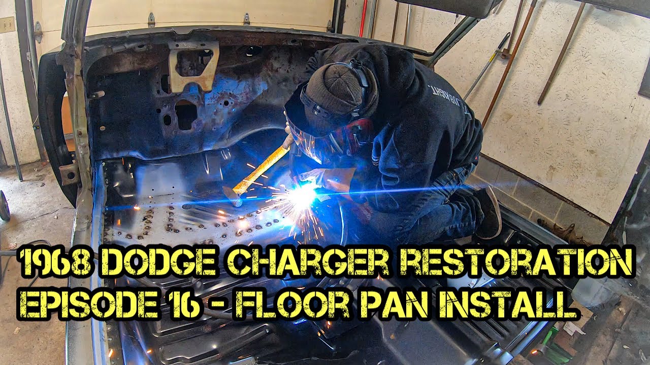 1968 Dodge Charger Restoration - Episode 16 - Floor Pan Install