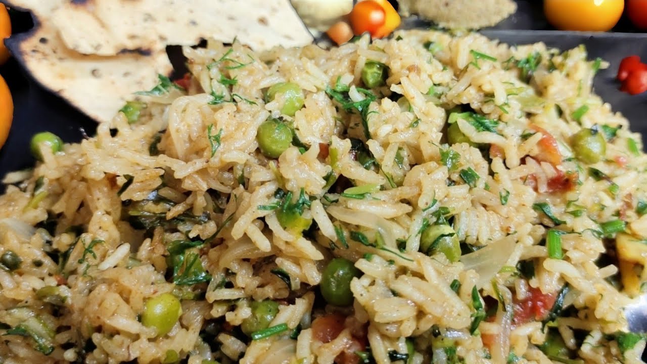 जब ऐसे बनाएंगे मेथी पुलाव तो सब करेंगे तारीफ/Soya Methi Pulao/Lunch box recipe/Methi Matar Pulao