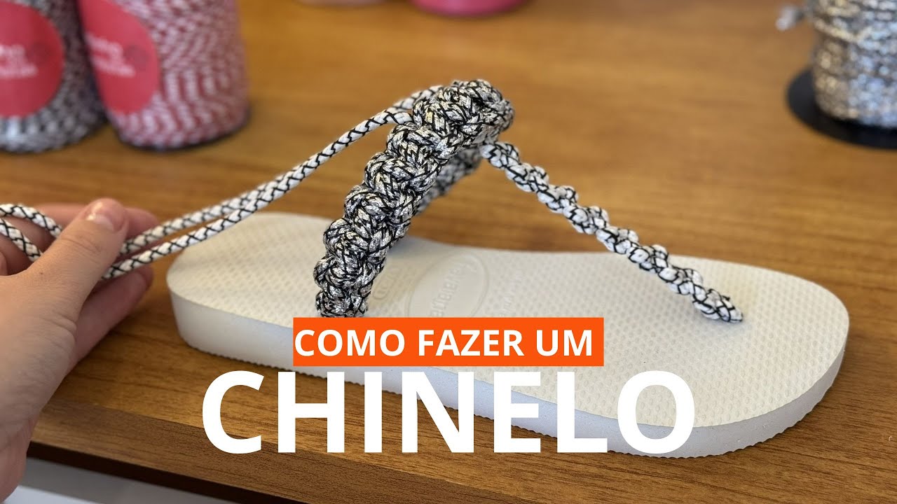 Tutorial COMPLETO de um Chinelo feito a mão!