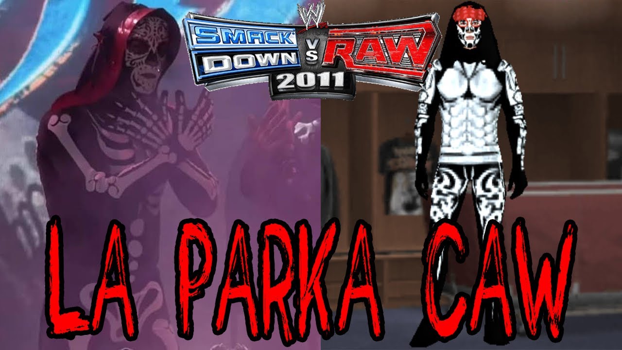 WWE SvR 2011 La Parka CAW PSP