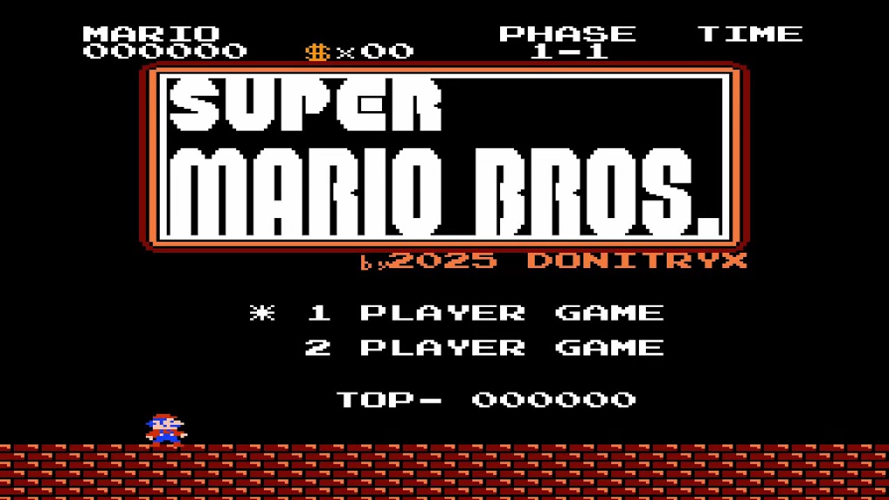 Super Mario Bros. Arcade Mario Edition (NES) Longplay