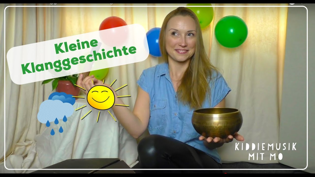 Eine kleine Klanggeschichte zum Regen und der Sonne | Kiddiemusik mit Mo