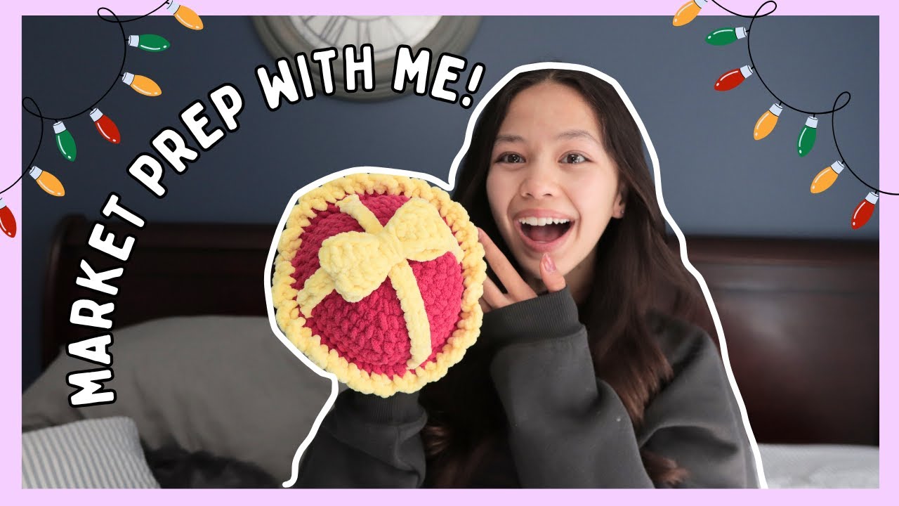 Crochet Market Prep Vlog! ☃️ Getting Ready for Christmas Markets