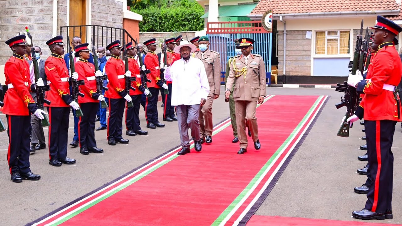 Museveni at Kenya Defence College, Karen, delivers a compelling lecture about strategic security