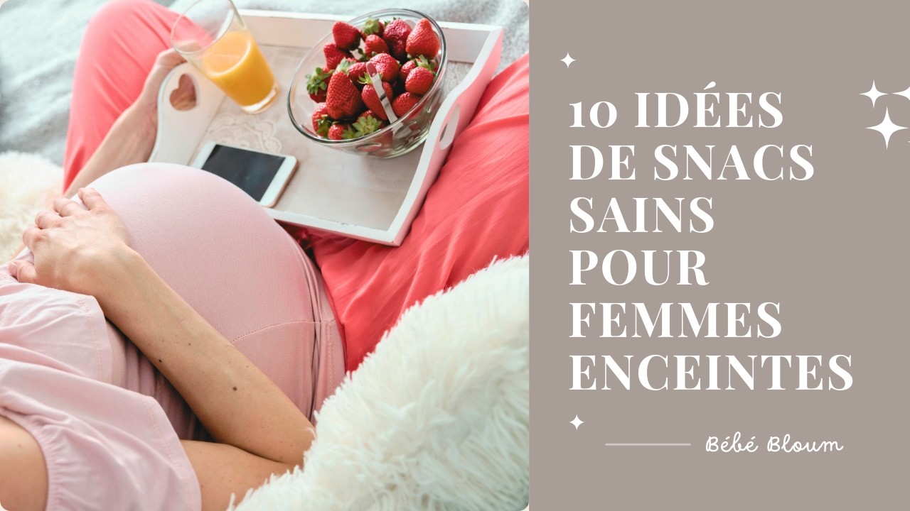 10 idées de snacs sains pour femmes enceintes 🤎