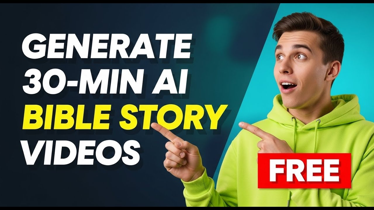 How to Create a 30-Minute Long Bible Story Videos with ONE Prompt (Step-by-Step)