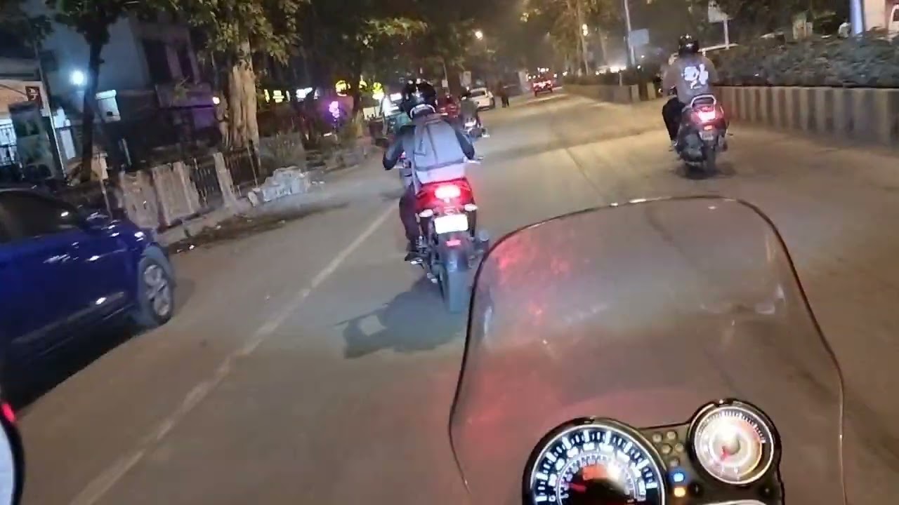 My First Vlog on my Himalayan bike evening ride 