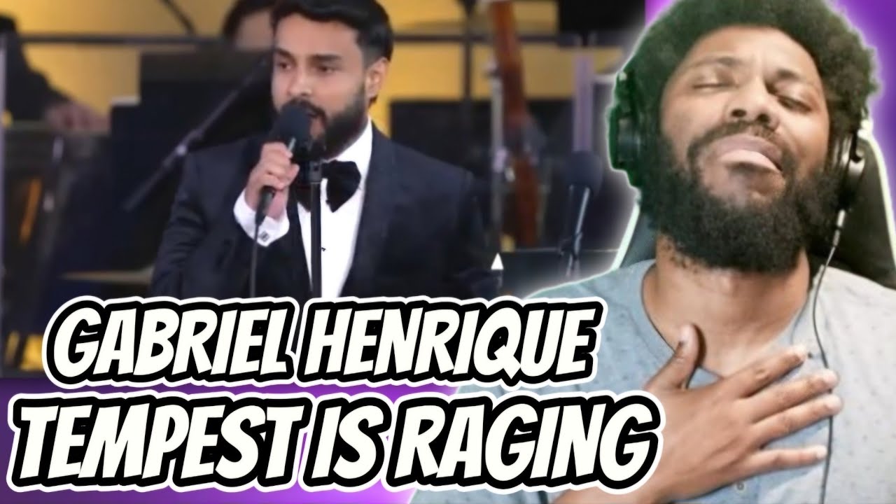 Gabriel Henrique , The Tempest Is Raging! REACTION VIDEO #gabrielhenrique #gabrielhenriquereaction