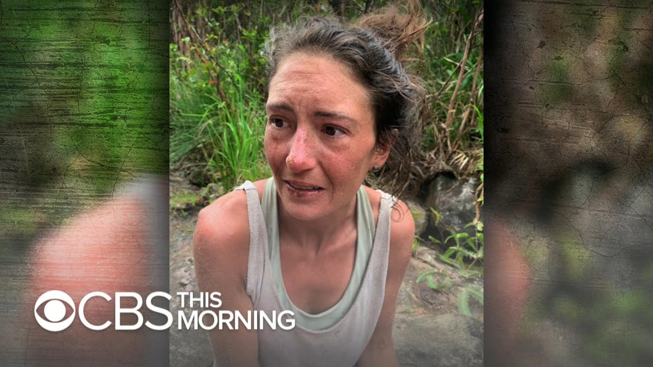 Lost Hawaii hiker on her emotional rescue: "My heart fell through my feet"
