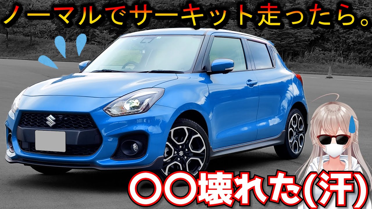 ドノーマルでサーキットレビューした結果。。【良い点悪い点も紹介】【ZC33Sスイフトスポーツ】