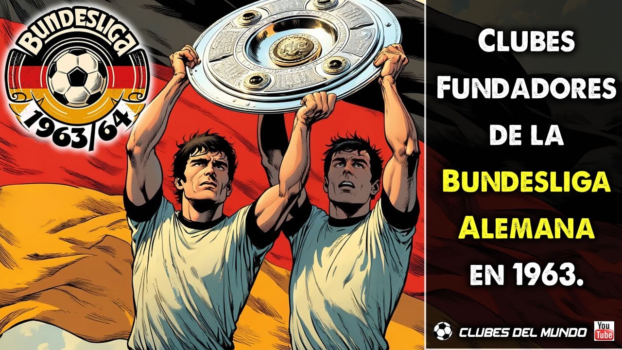 Los Clubes Fundadores de la Bundesliga Alemana en 1963 - La primera Temporada:  Equipo por Equipo