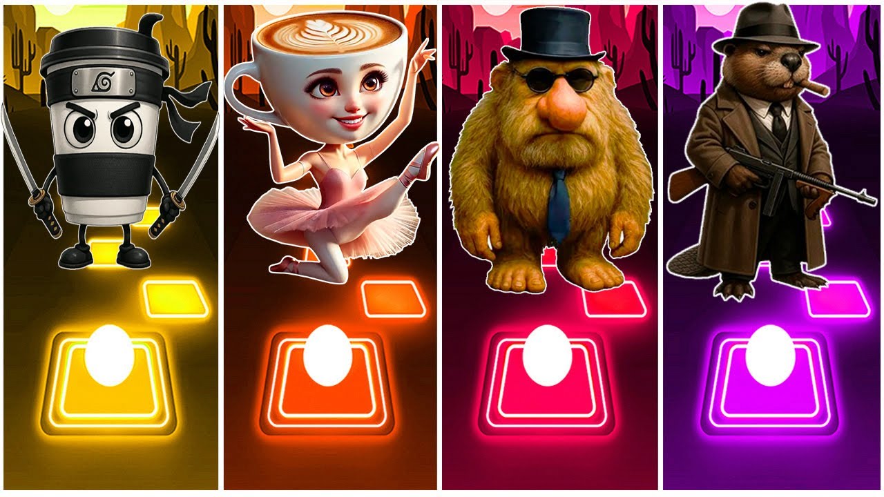 Cappuccino Assassino 🆚 Ballerina Capuchina 🆚 Mateo 🆚 Bobrito Bandito. 🎶 Who Is Best?