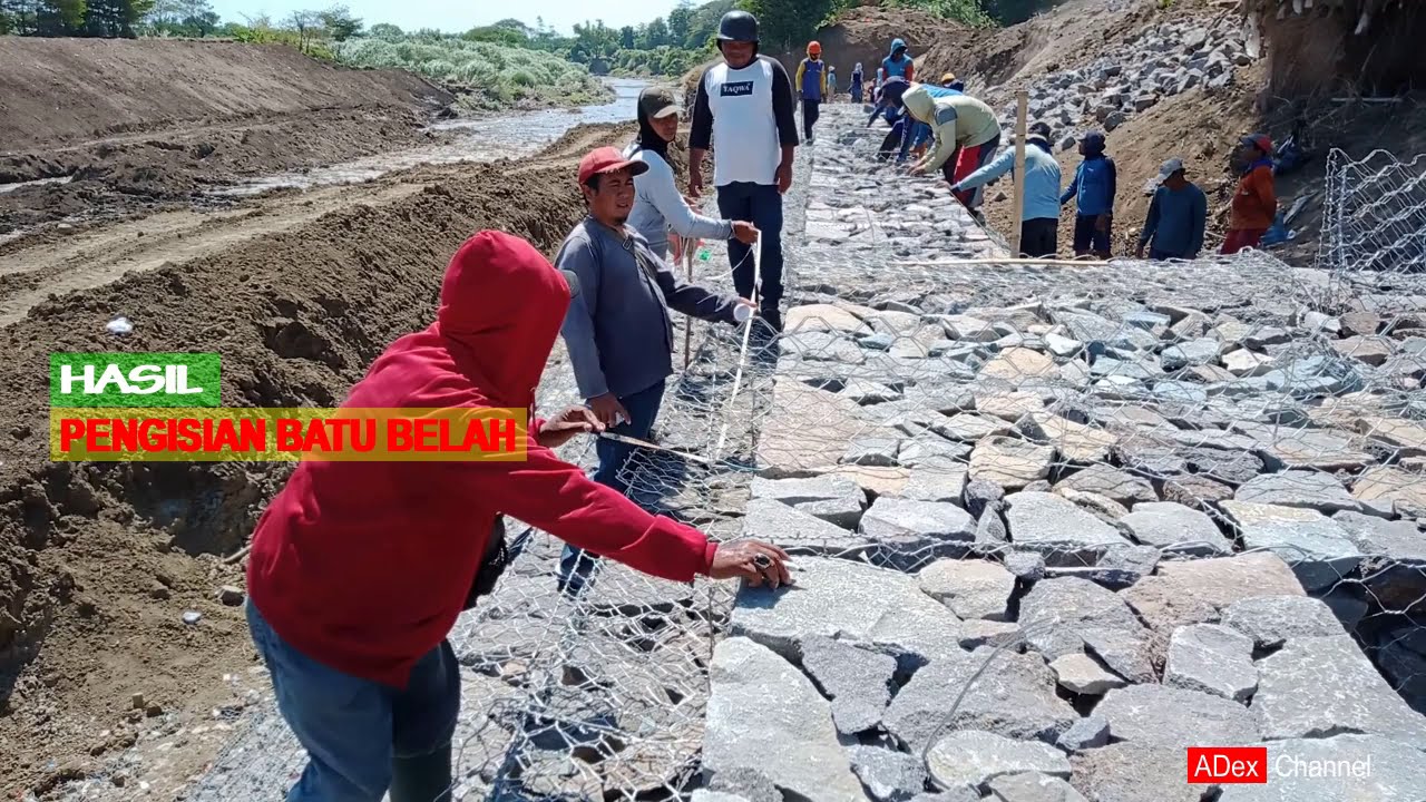 Ternyata Begini Cara Membuat Bronjong Kawat !!!!