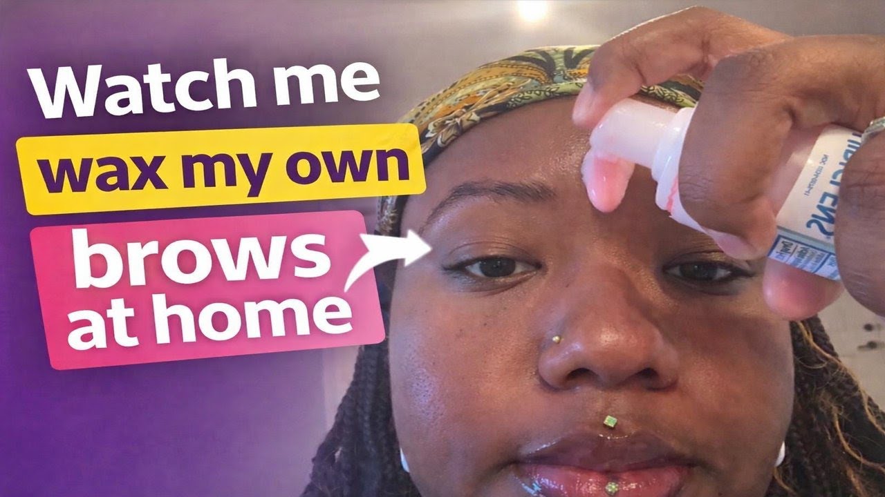 At-Home Brow Waxing Routine (Esthetician Approved)🤍