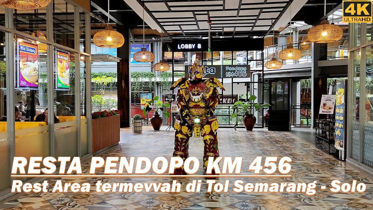 Inilah Rest Area Terbaik se-Indonesia, Resta Pendopo KM 456 di Tol Solo - Semarang [Tol Trans Jawa]