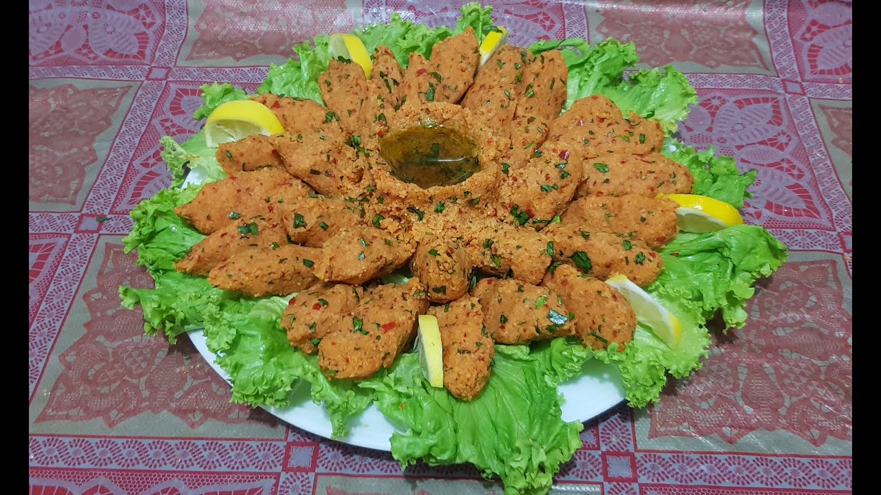 طريقة عمل كبة نية بدون لحمة طريقة كتيرسهلة وطيبة من مطبخ ام عزالدين العفريني