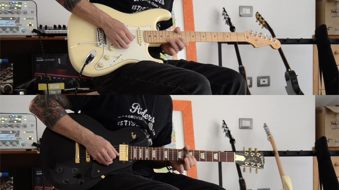 Fender Stratocaster American Professional vs Gibson Les Paul Studio. Who wins?