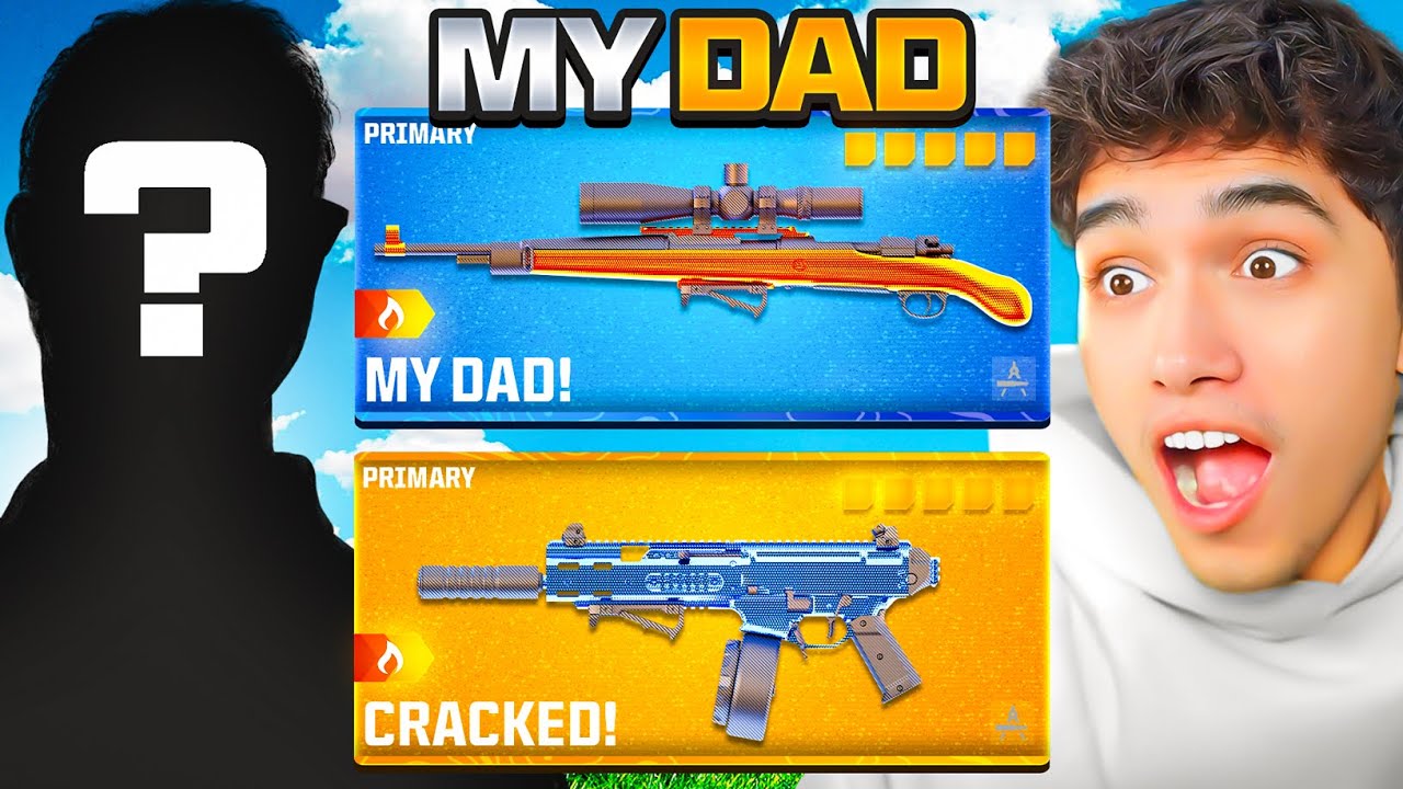 my DAD built my CURSED META LOADOUT on Warzone Rebirth Island