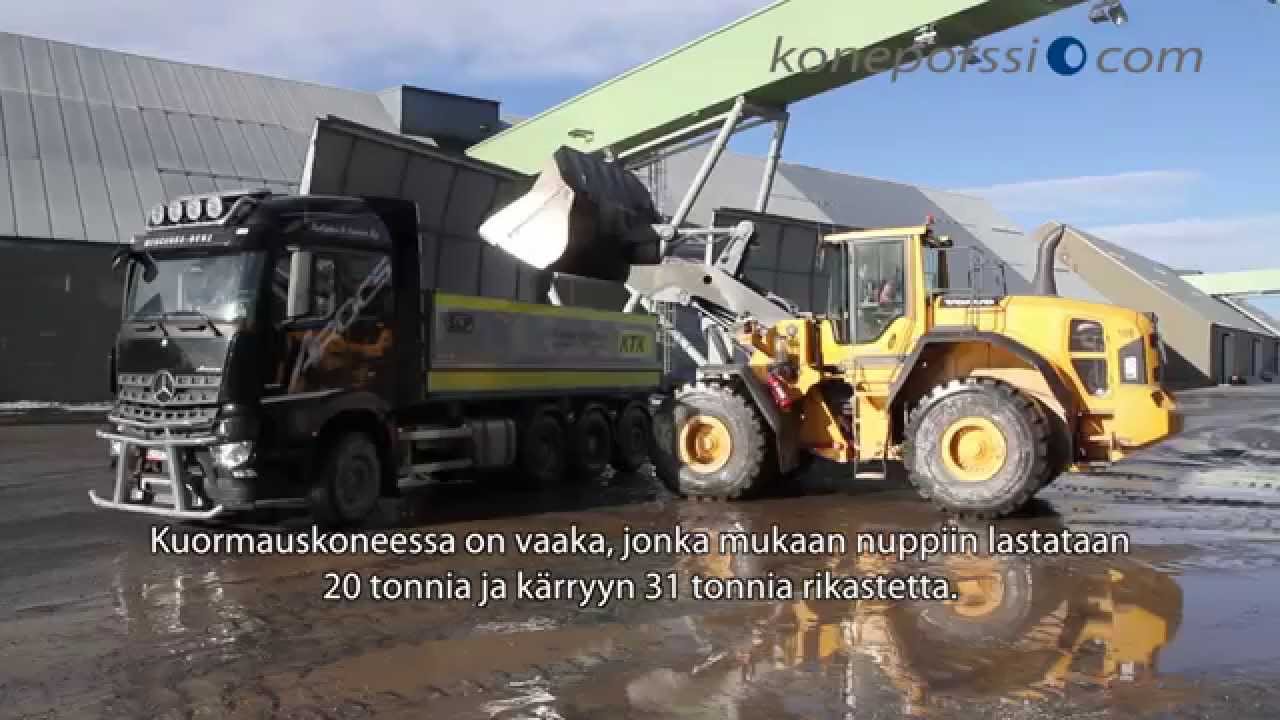Suorsan Mercedes-Benz Arocs - malmi siirtyy 76-tonnisella yhdistelmällä