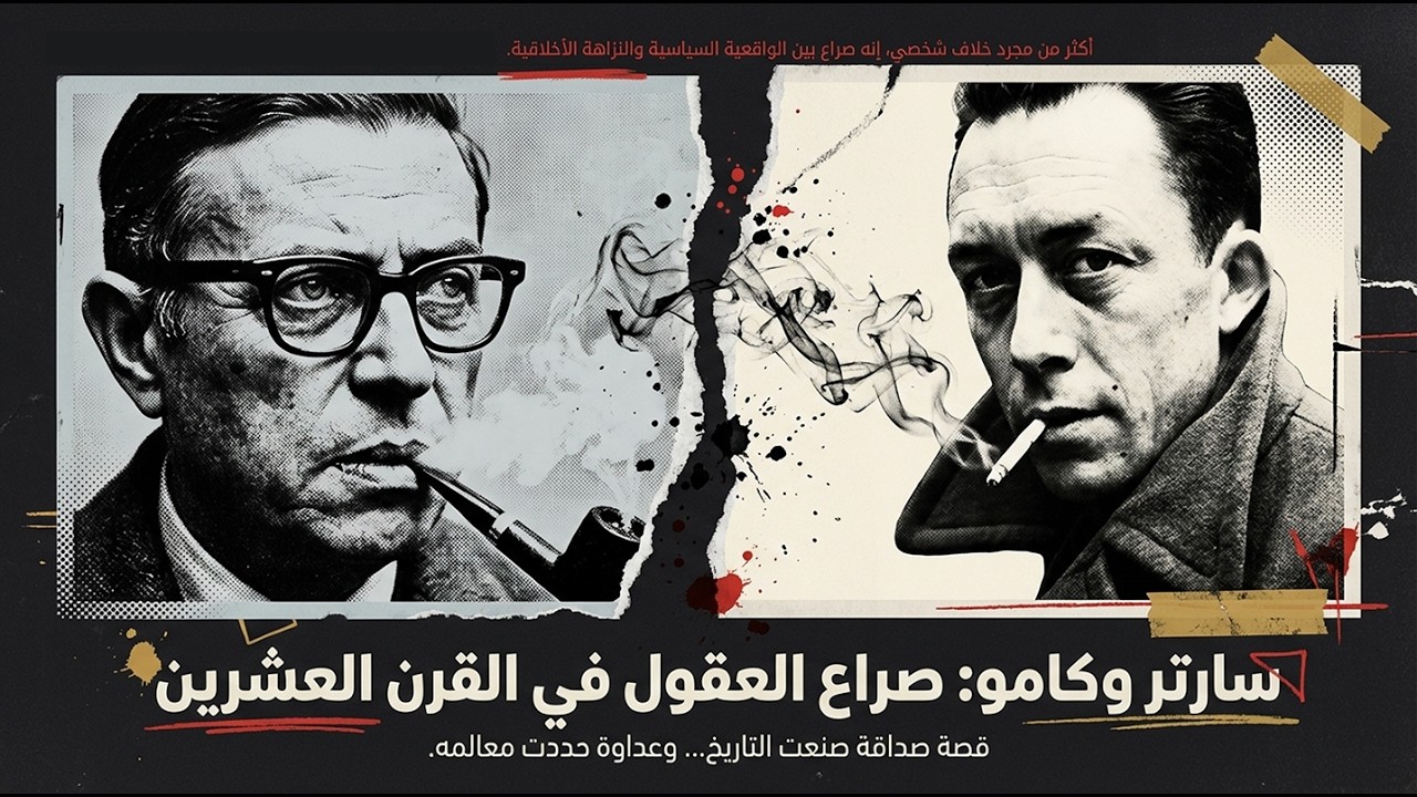 سارتر ضد كامو: عندما تقتل الأفكار أعظم الصداقات.. قصة الصراع الذي شطر العالم!