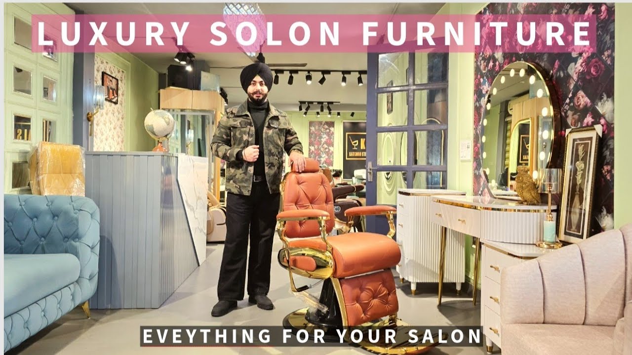 Salon Furniture Factory Price | Barber Chairs, Make up Chairs, Spa beds, chairs Best Price, Kalsi