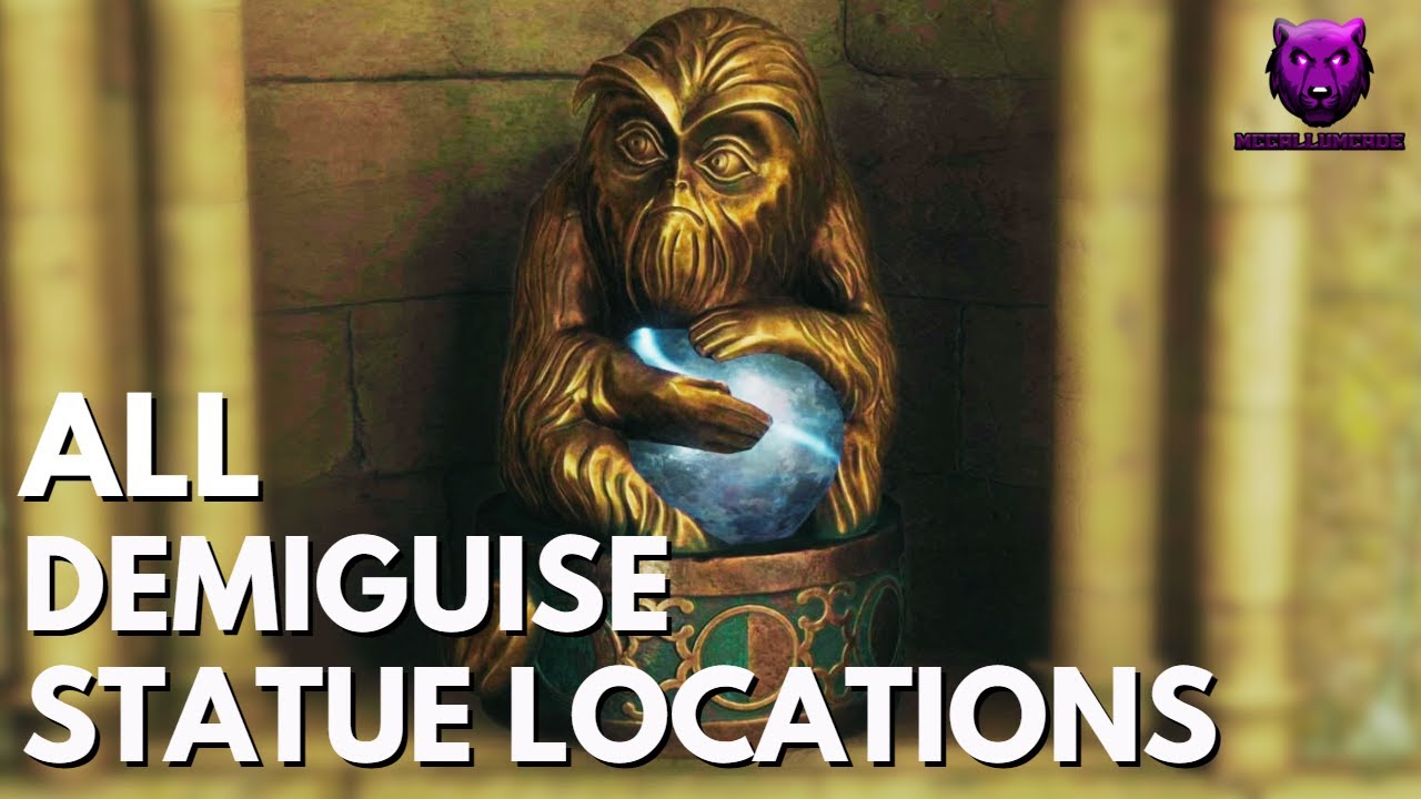 Hogwarts Legacy -  Find ALL Demiguise Statues (Alohomora Level III)