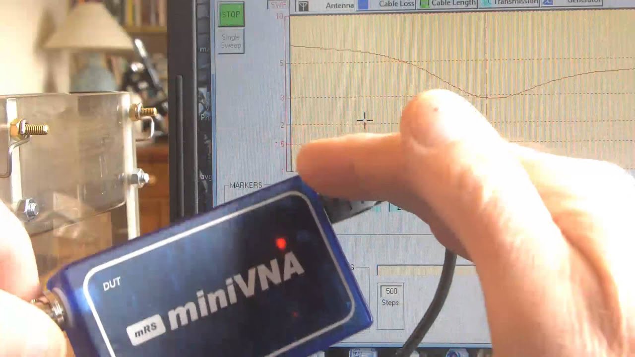 HHO. 20 Using a VNA to find the cell resonance