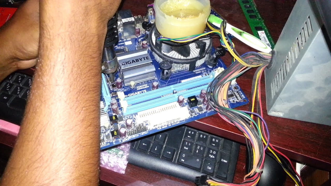 Restart Problem Repair Gigabyte GA-G31M-ES2C By Tanvir Computer & Scientist