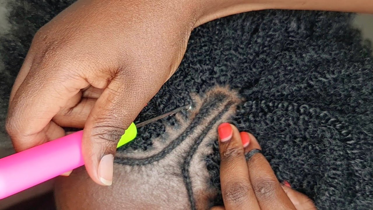 Crochet Afro || Natural hair 😍 || crochet tutorial