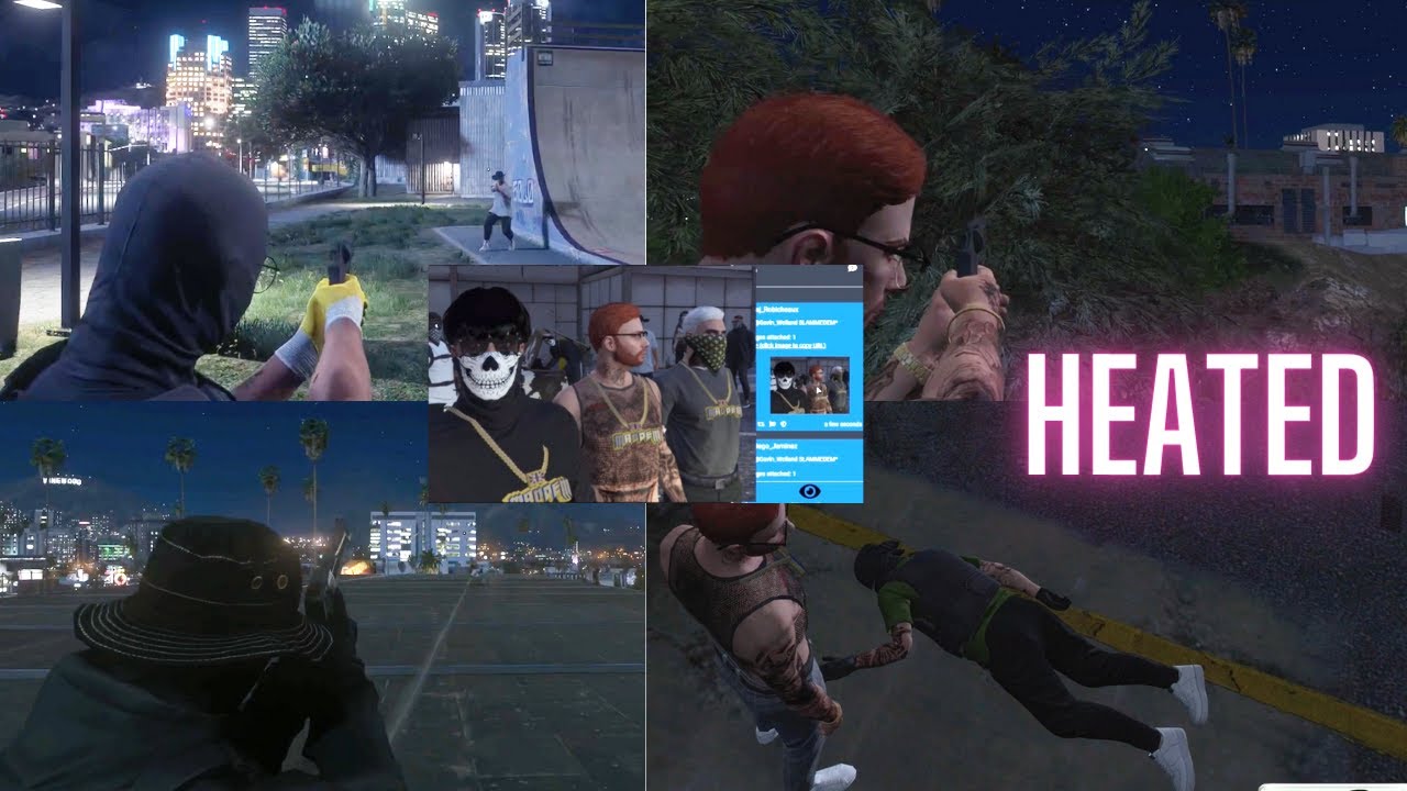 Mandem vs Saints 6v6 fight & s**t talk after (8 + Multi POV) | NoPixel
