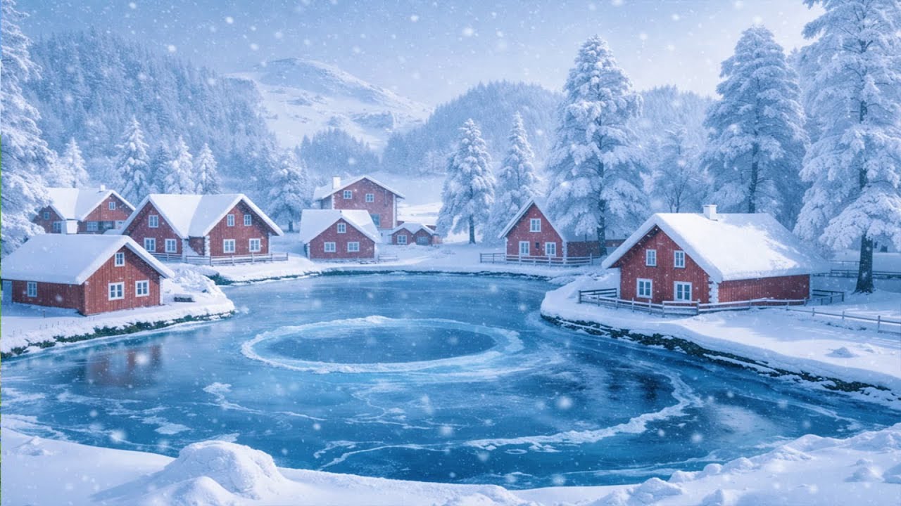 ❄️ Heavy Snowfall in the Most Beautiful Mountain Village of Switzerland 🇨🇭 | Engelberg 4K