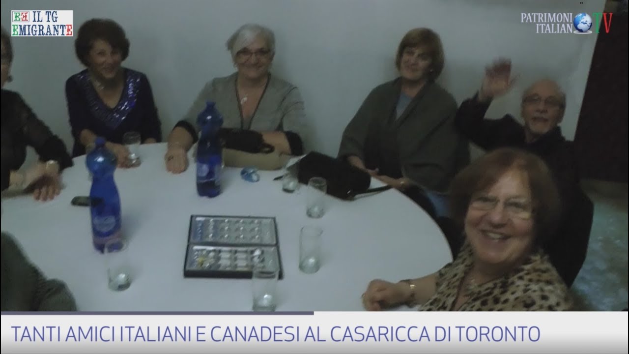Tanti italiani al Casaricca di Toronto