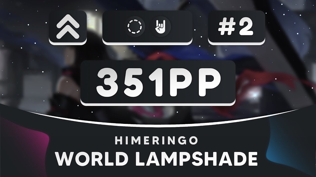 osu! WORD LAMPSHADE +HDHR #30 351pp | SrChispa LIVEPLAY