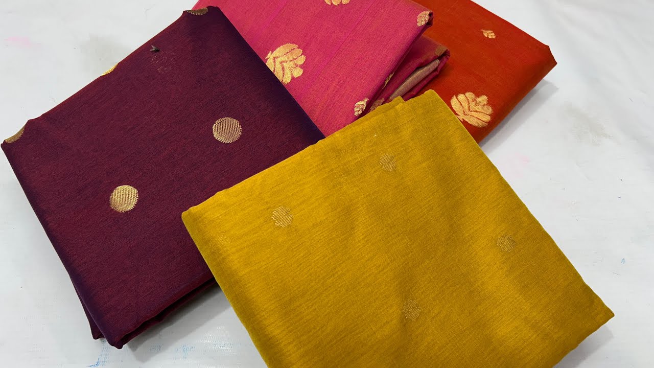 चन्देरी साड़ी | Latest Chanderi Seekho Silk Saree | Premium Quality | Beautiful Wedding Collection 