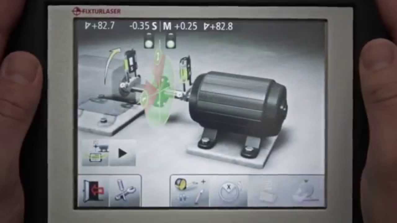 FIXTURLASER NXA Pro alignement laser d'arbre tournant