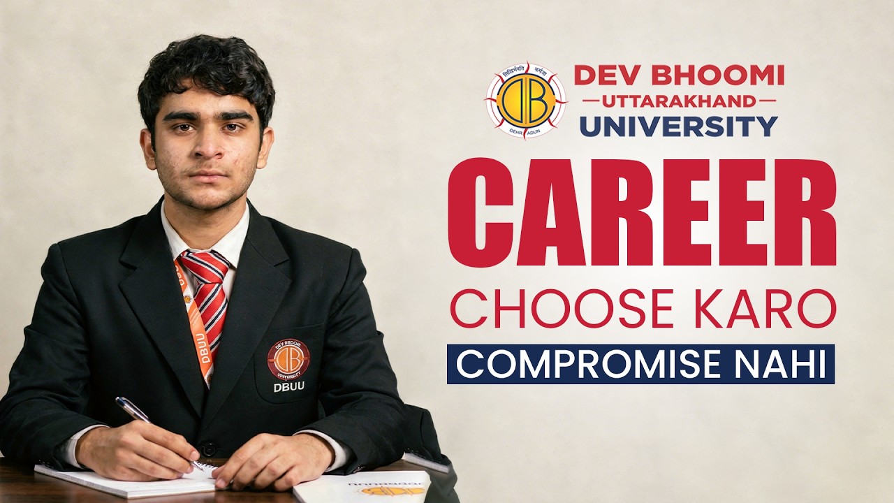 The future is not chosen for you, Here, you create it @dbuudehradun