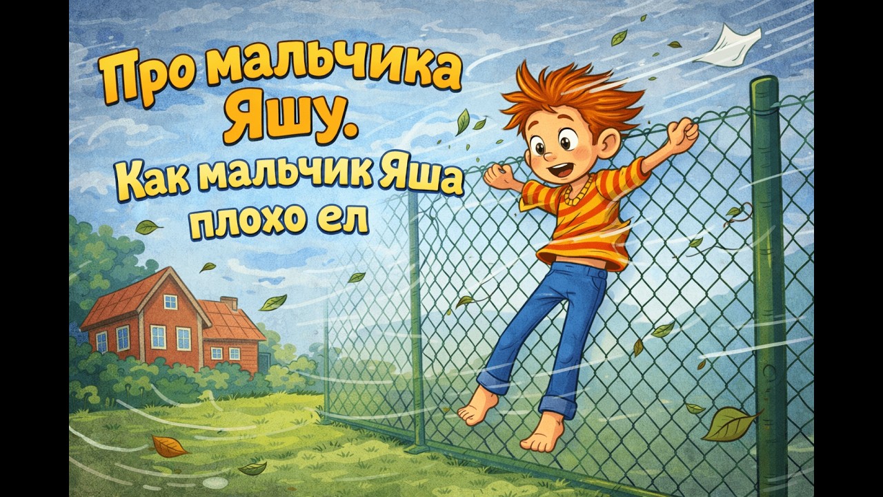 Про мальчика Яшу. Как мальчик Яша плохо ел.
