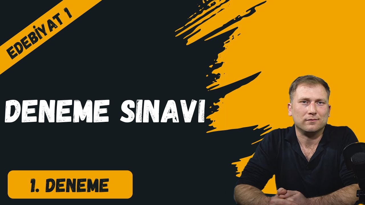 Açık Lise  Türk Dili ve Edebiyatı 1 - Deneme Sınavı 1