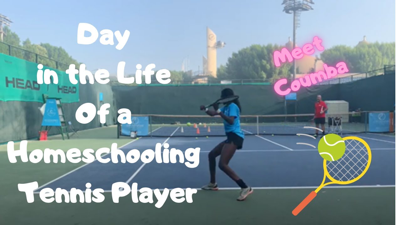Day in the Life of a Homeschooling Tennis Player with the Day Starting at 4.30am!