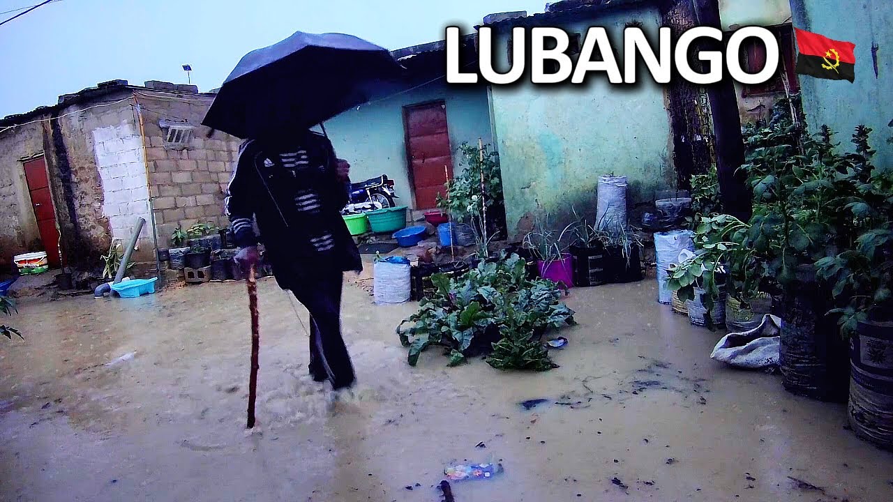 LUBANGO 🇦🇴 A CHUVA INUNDOU E QUASE ME LEVOU O ABRIGO